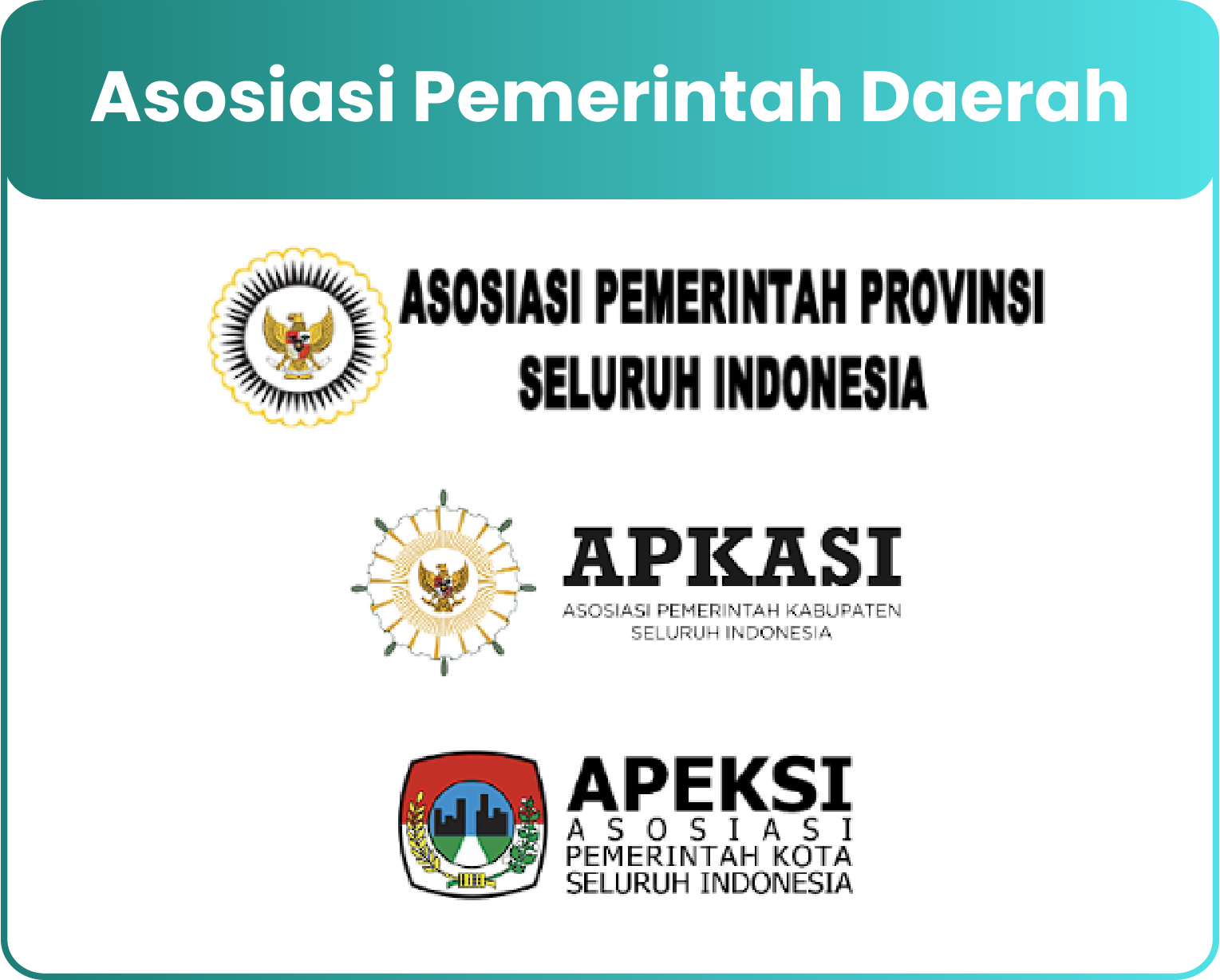 Dukungan Pemerintah Daerah